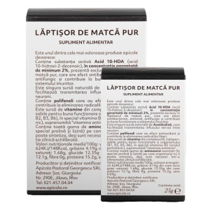 Lăptișor de matcă 2% 10-HDA 100+25g - Img 2