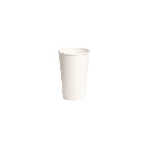 Set 50 buc Pahar Carton 350 ml (12 oz) Bauturi Calde Alb