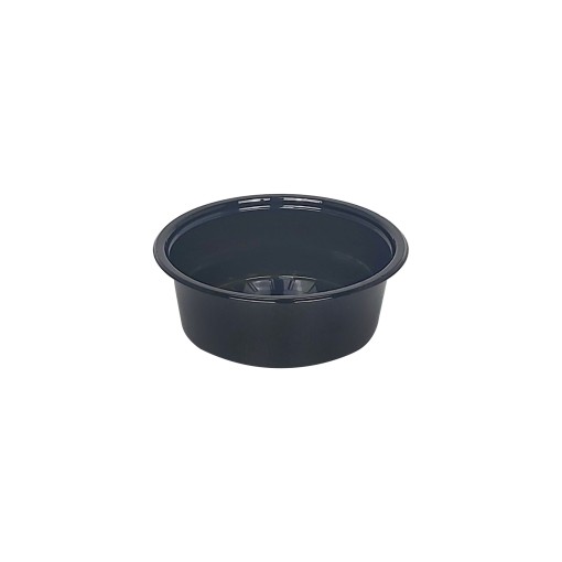 Set 100 buc Sosiera Rotunda Neagra 100 ml