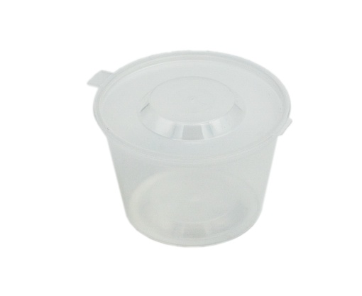 Set 50 buc Sosiera PP 120ml capac atasat (4oz)