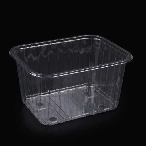Set 900 buc Caserola Fructe 750 gr Fara Capac - Transparenta