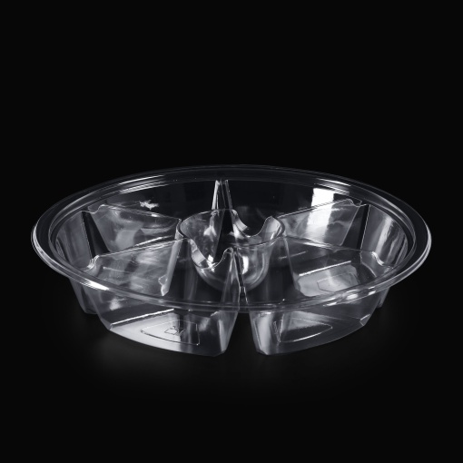 Set 50 buc Caserola Snacks-uri 7 compartimente(fara capac)