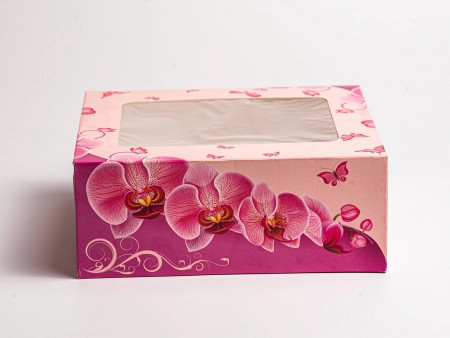 Set 25 buc Cutie 20x23x9.2 Orhidee Cu Fereastra