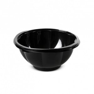 Set 100 buc Bol Salata Negru 1000 cc - Img 1