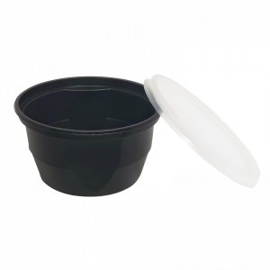 Set 50 buc Bol Supa PP 460 ml Negru - Img 2