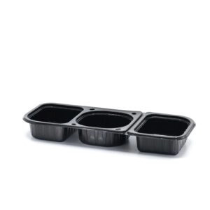 Set 50 buc Caserola Lunch Box PP 3 Comp + capac - Img 1