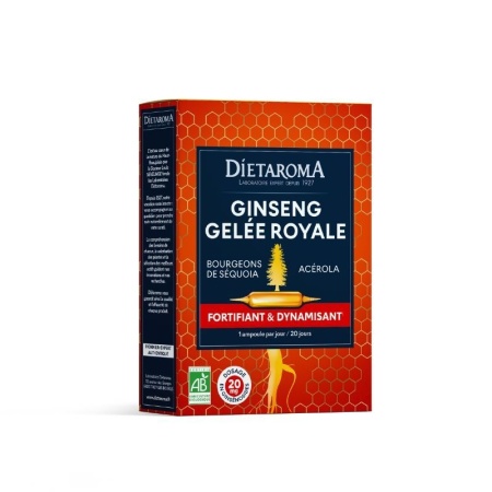 GINSENG LAPTISOR DE MATCA ACEROLA, 20 fiole, 200ml, tonic revigorant