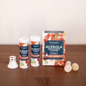 acerola 24 comprimate masticabile fara zahar adaugat