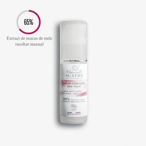 Ser contur ochi anti-age, anti-rid 65% mucus filtrat de melc nestresat, recoltat manual, 30ml