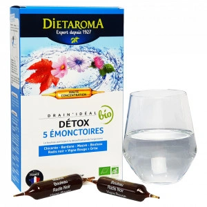 DRAIN IDEAL 20 fiole, 300ml, sustine detoxifierea, mentine o greutate corporala optima - Img 2