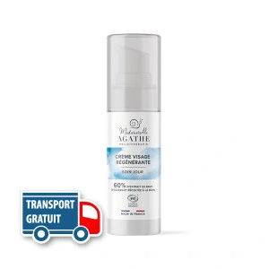Cremă regenerantă de zi, organică, 60% mucus de melc nestresat, recoltat manual, 50ml - Img 2