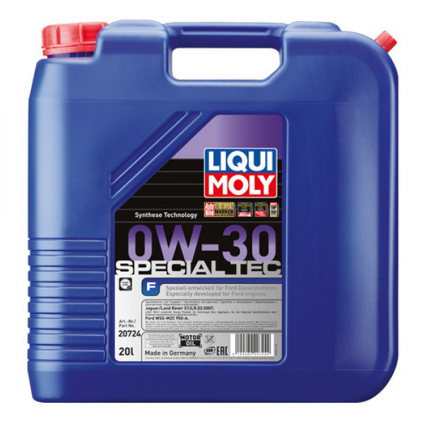 メンテナンス LIQUI MOLY 0W-30 SPECIAL TEC 5L Ulei motor Liqui Moly SPECIAL TEC F 0W-30