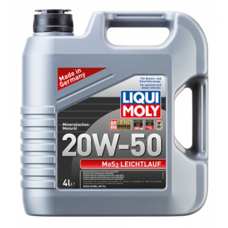 Ulei motor Liqui Moly MoS2 Leichtlauf 20W-50 - Img 2