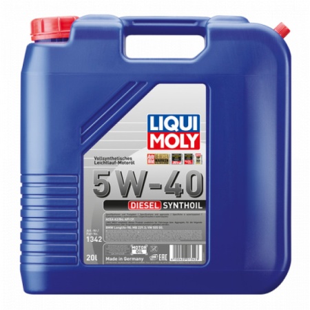 Ulei motor Liqui Moly Diesel Synthoil 5W-40 - Img 3
