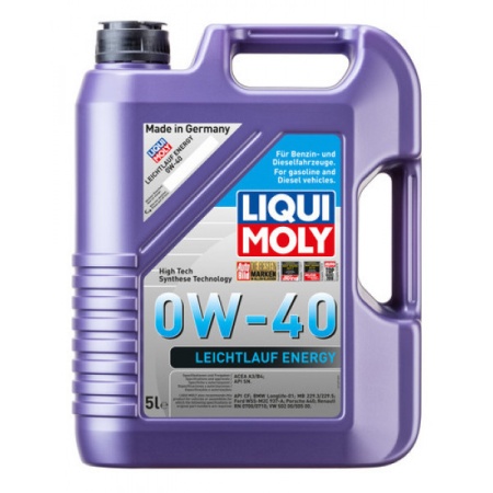 Ulei motor Liqui Moly Leichtlauf Energy 0W-40 - Img 2
