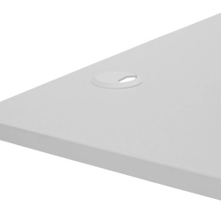 Masă birou, alb/negru cu înălțime reglabilă electric, 185x77x74-127 cm – model BEN 11 - Img 4