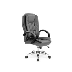 Scaun directorial, gri, 75x64x110/118 cm - model Relax