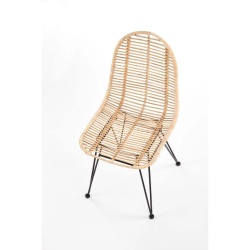 Scaun, ratan natural, 44x55x90 cm – model K337 - Img 5