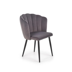 Scaun gri inchis, 60x58x84 cm – model K386 - Img 1