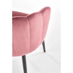 Scaun roz pudrat, 60x58x84 cm – model K386 - Img 2
