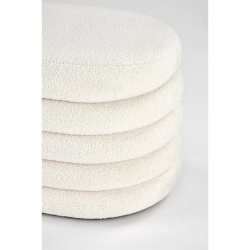 Banchetă, albă, cu spațiu de depozitare, 105x42x42 cm – model Bliss - Img 3