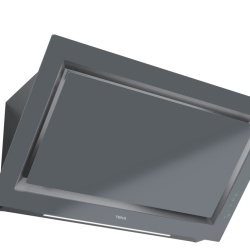 Hotă şemineu, design vertical, motor EcoPower - Img 2