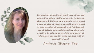 Andreea Ileana Pop, traducător, despre provocările meseriei sale: În română spunem „foame de lup”, dar nemții zic „foame de urs”