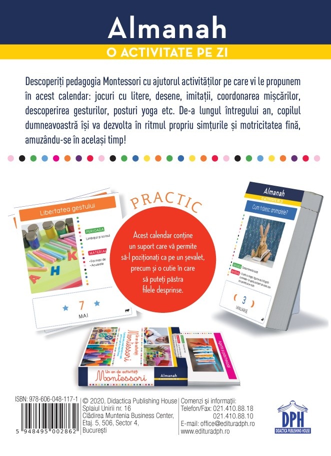 Almanah - O activitate pe zi: Un an de activitati Montessori - imagine 2