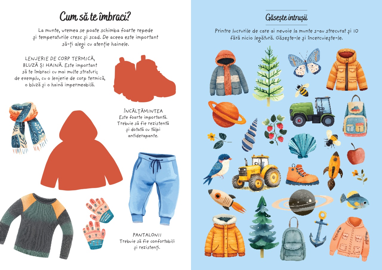 Aventuri la munte - Activitati si abtibilduri - imagine 3