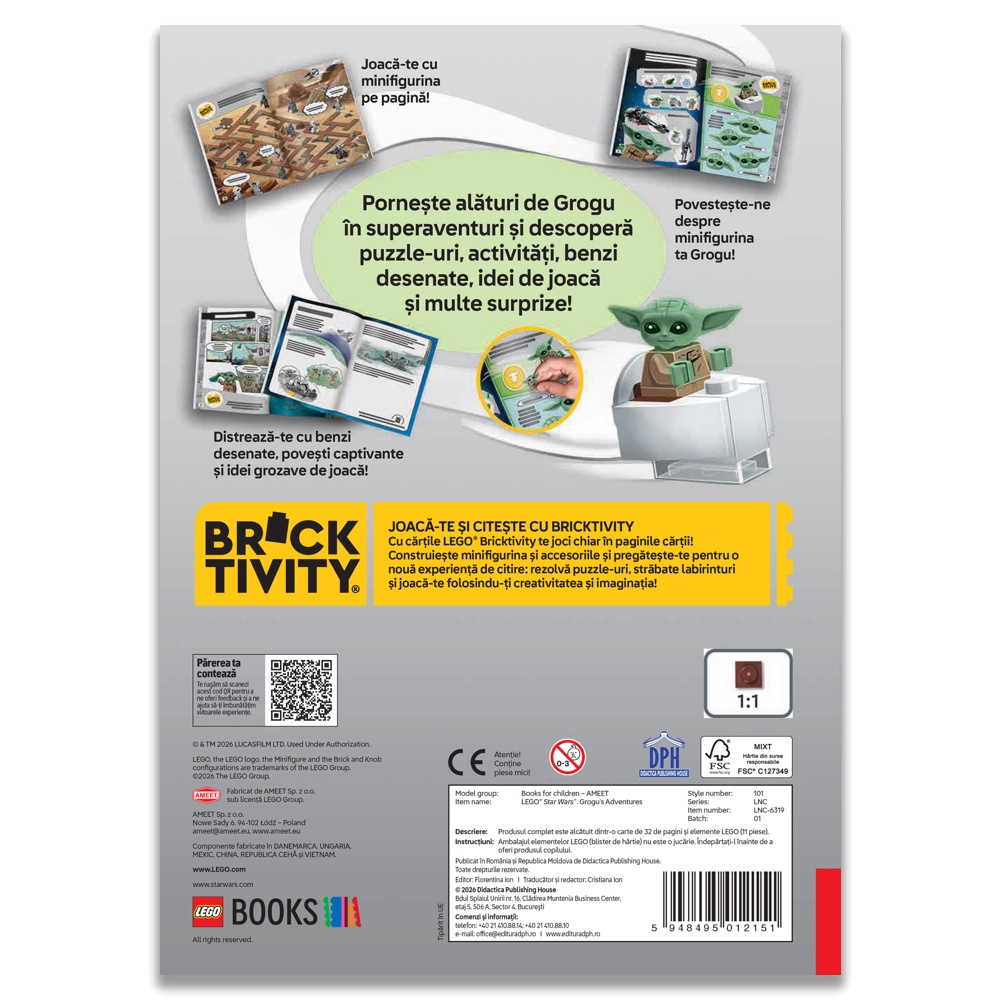 Aventurile lui Grogu - Lego (Star Wars) - imagine 2