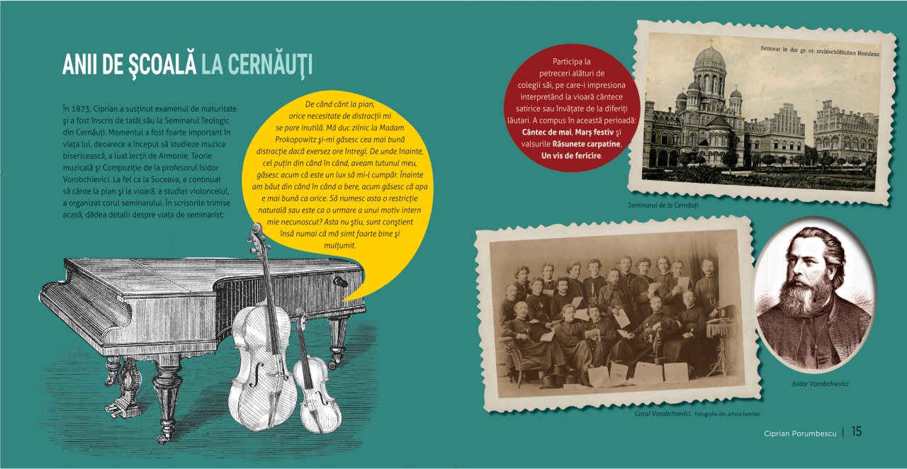 Ciprian Porumbescu: Viata si creatia - imagine 4