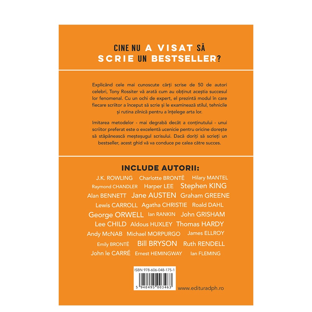 Cum sa scrii ca un autor de bestseller - imagine 2