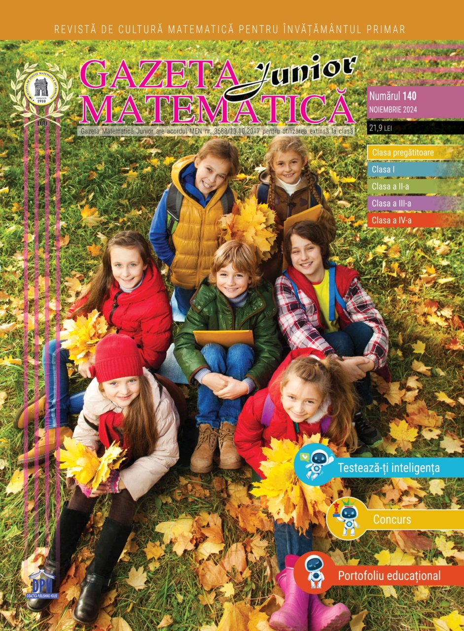 Gazeta Matematica Junior nr. 140 Noiembrie 2024 - imagine 2