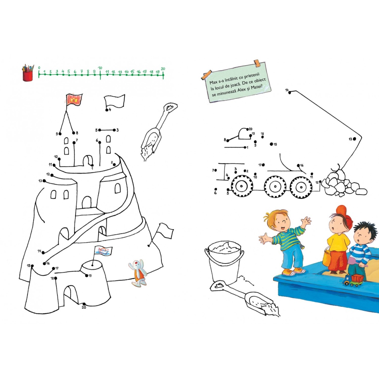 Invata cu Max - Punct cu punct - De la 1 la 20, de la A LA Z - imagine 3