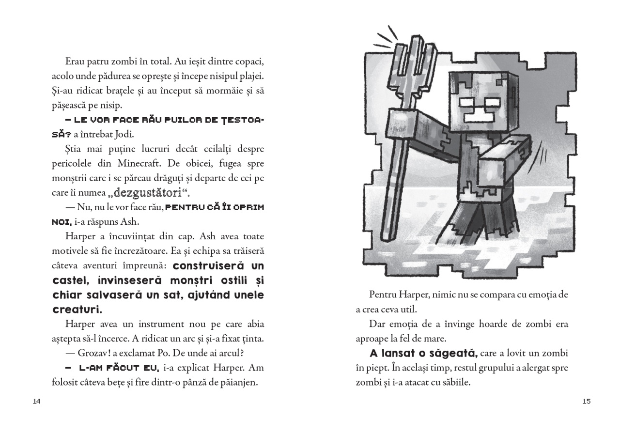 Minecraft - Cronicile Woodsword Vol. 3: In adâncul apelor - imagine 5