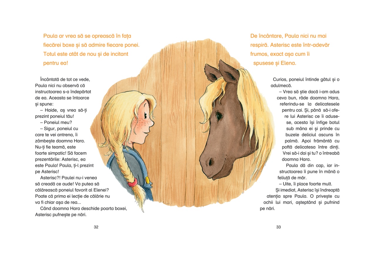 Paula si prima ei lectie de echitatie - imagine 4