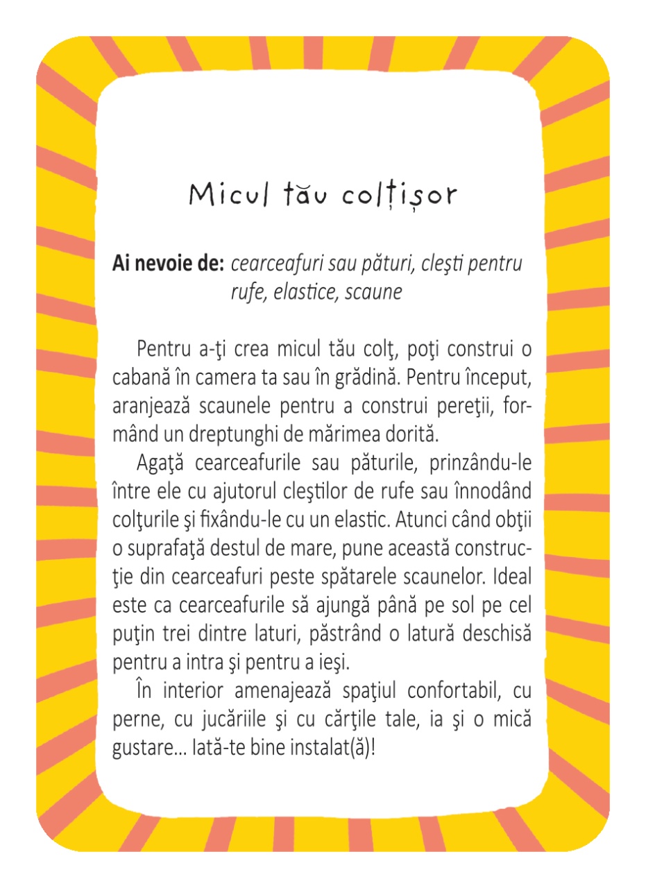 52 de Activitati pentru vacanta de vara - imagine 7