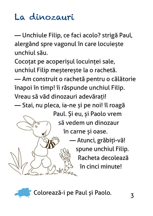 Aventurile extraordinare ale iepurasului Paul: Dinozaurii - imagine 4