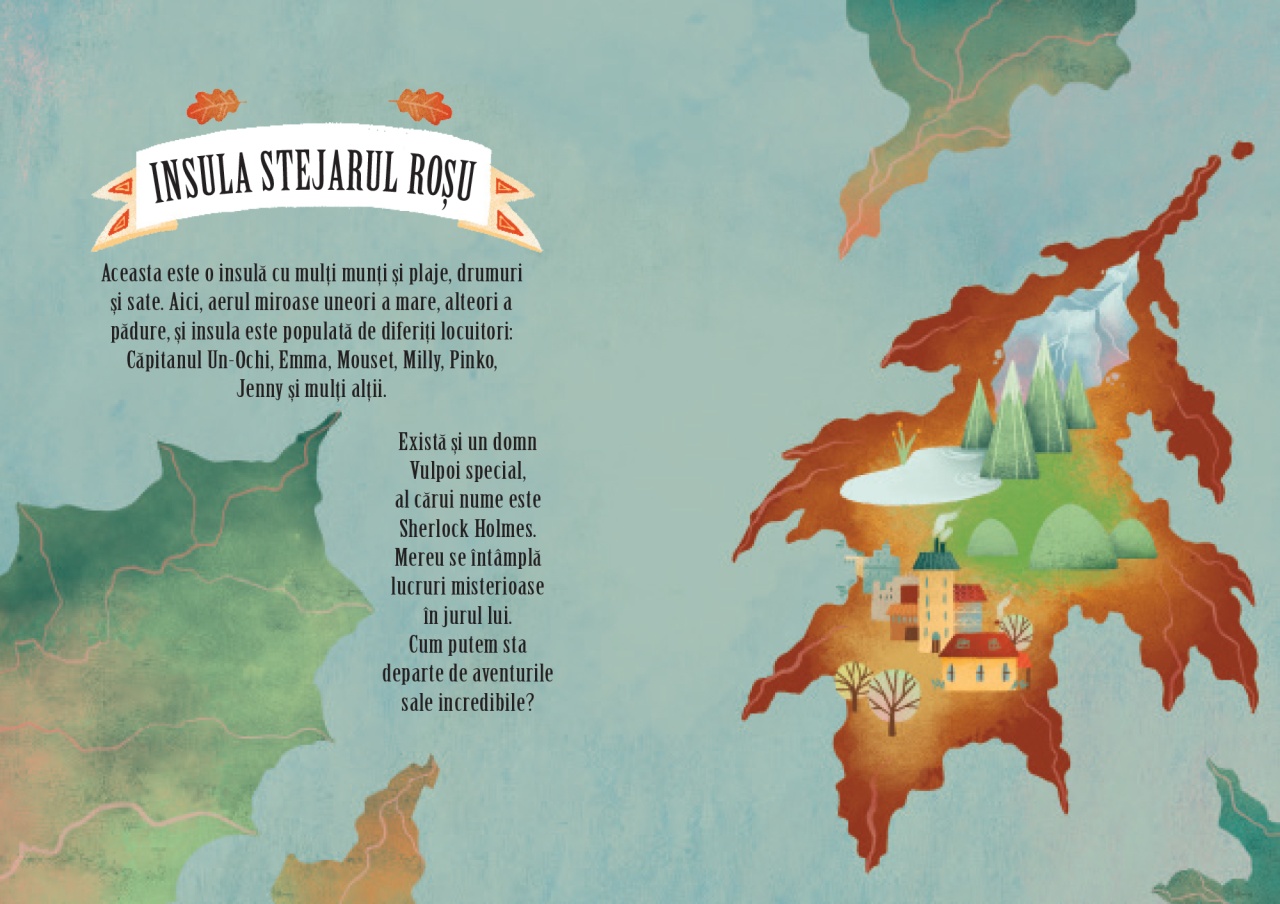 Aventurile vulpoiului Sherlock Holmes. Misterul din insula Stejarul Rosu - vol 3 - imagine 3