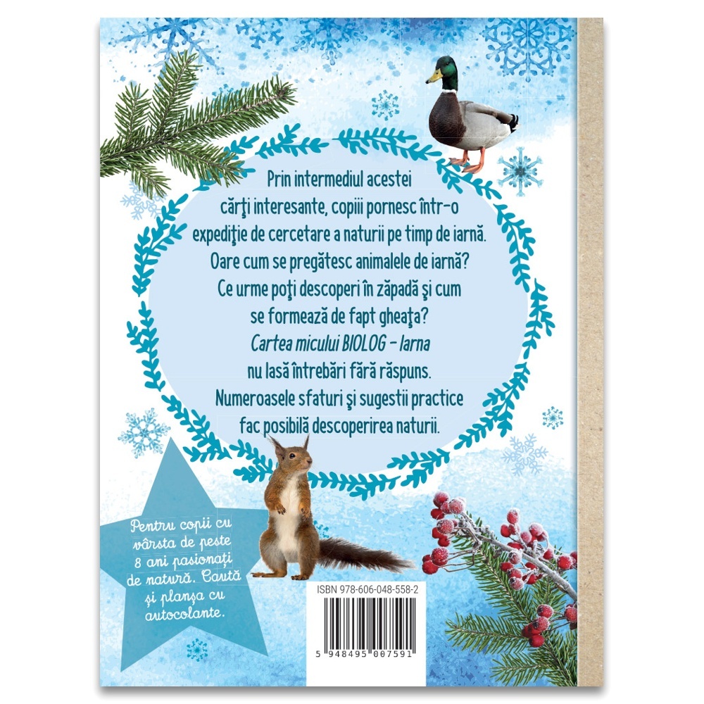 Cartea micului biolog: Iarna - imagine 2
