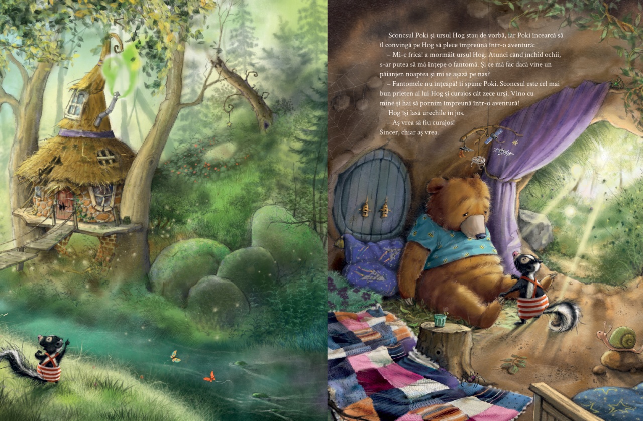 Cei trei prieteni magici: Cum sa fii un urs curajos - imagine 4