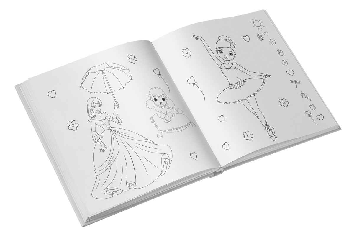 Colorez printese si balerine - imagine 4