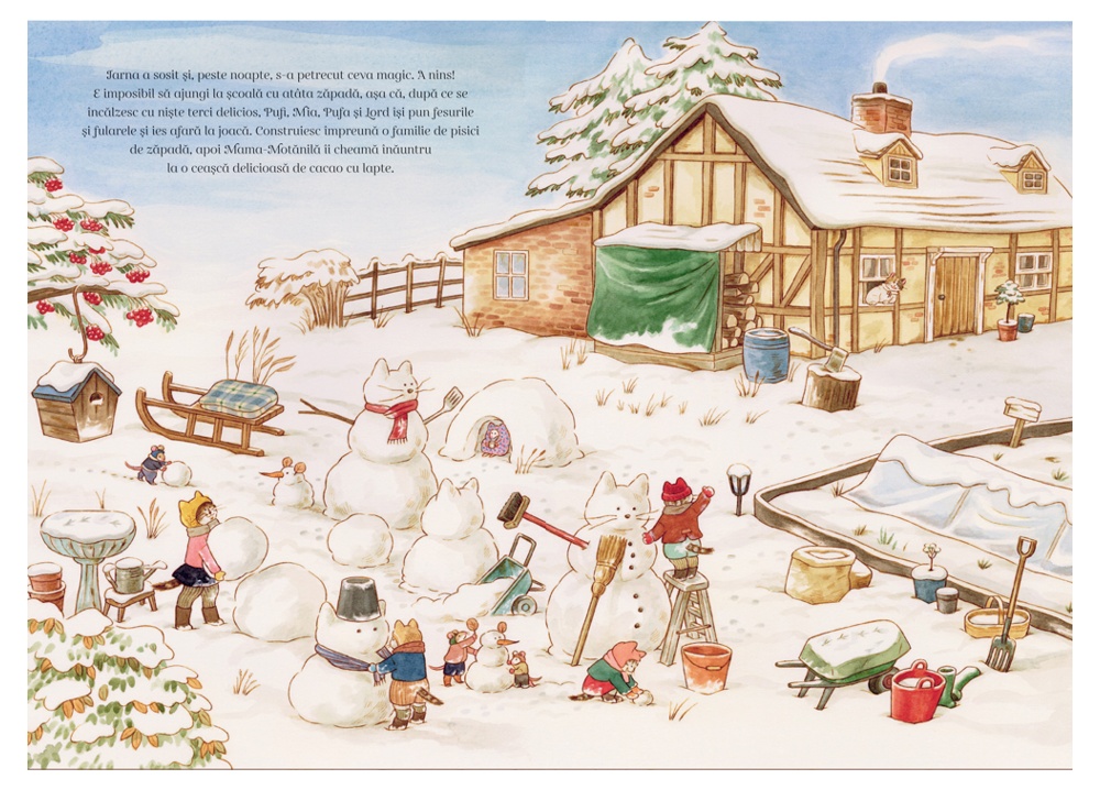 Familia Motanila si cele patru anotimpuri - imagine 4