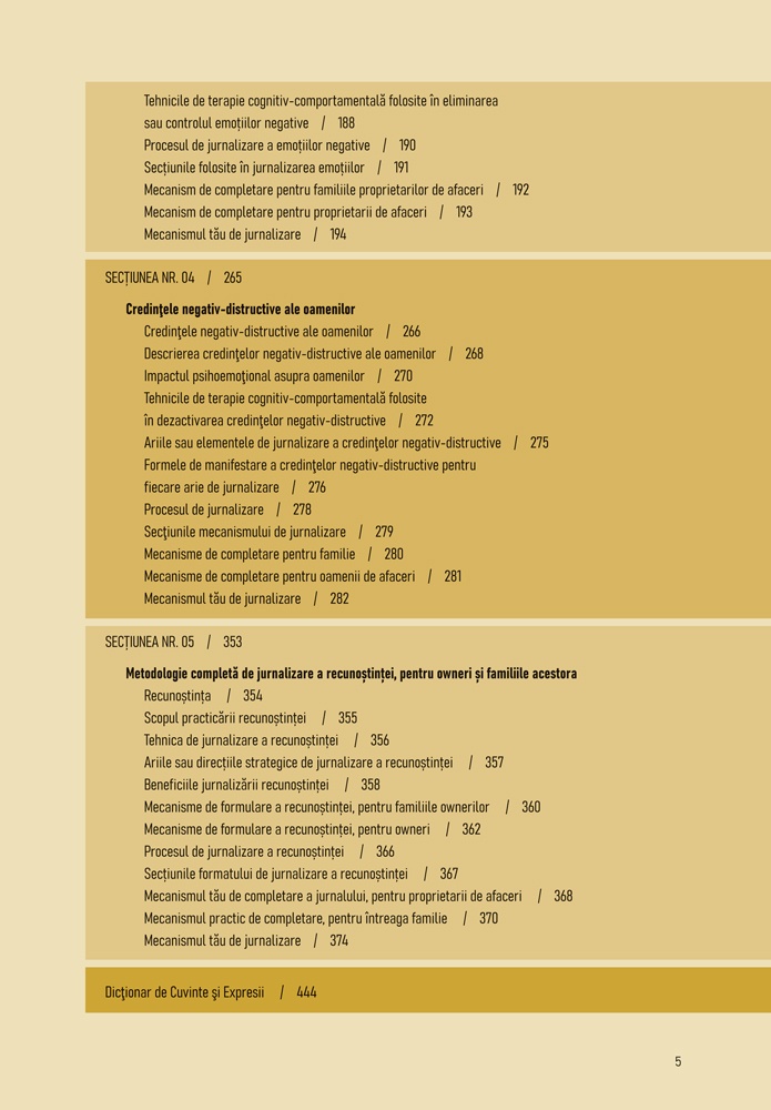 Jurnalizarea gândurilor, trãirilor, simturilor si sentimentelor liderilor - imagine 8