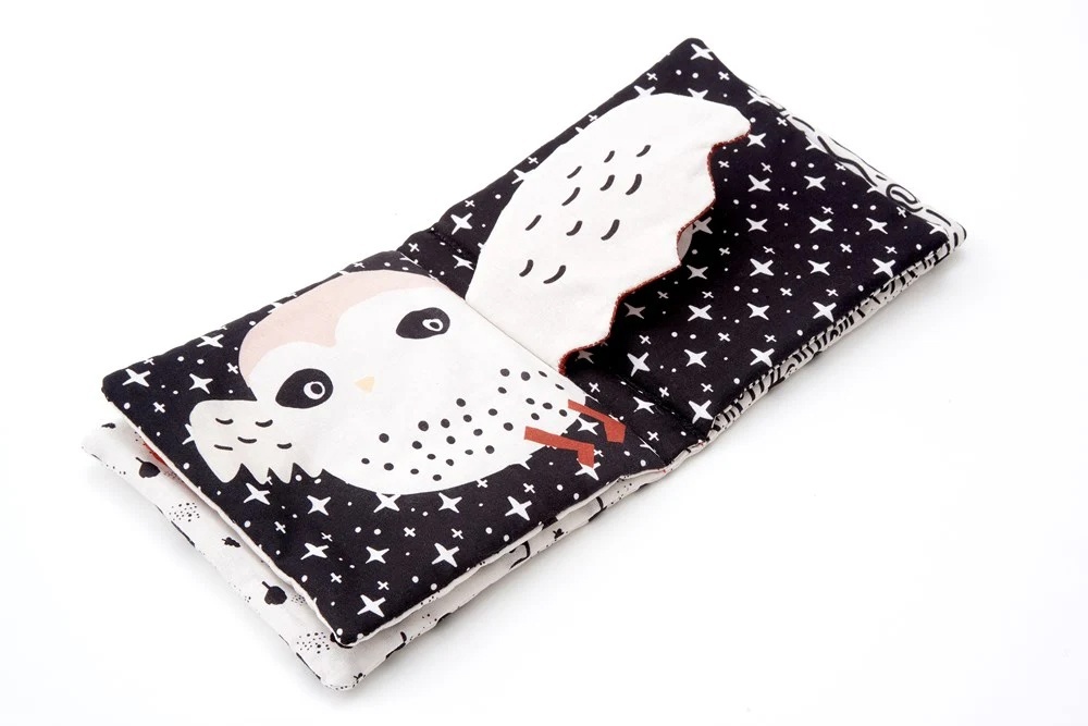 Prima mea carte textila cu fosnete – Animale din padure - imagine 5