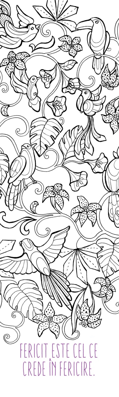 Semne de carte de colorat - Mantre - Stare de bine - imagine 3