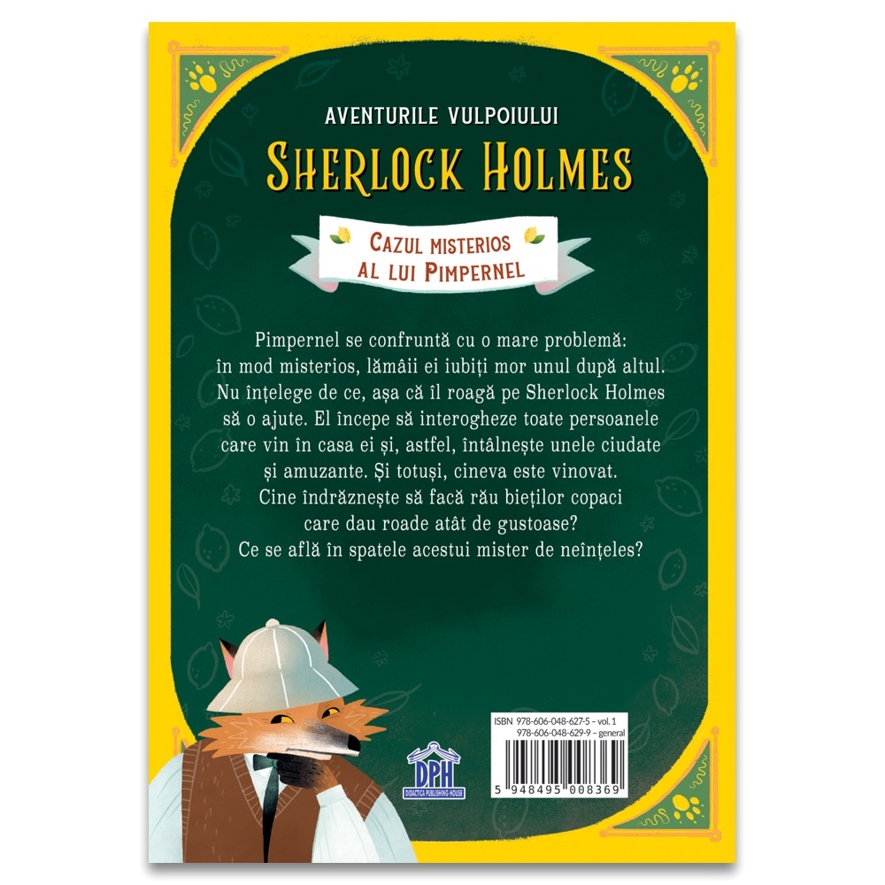 Aventurile Vulpoiului Sherlock Holmes: Cazul misterios al lui Pimpernel - Vol. 1 - imagine 2