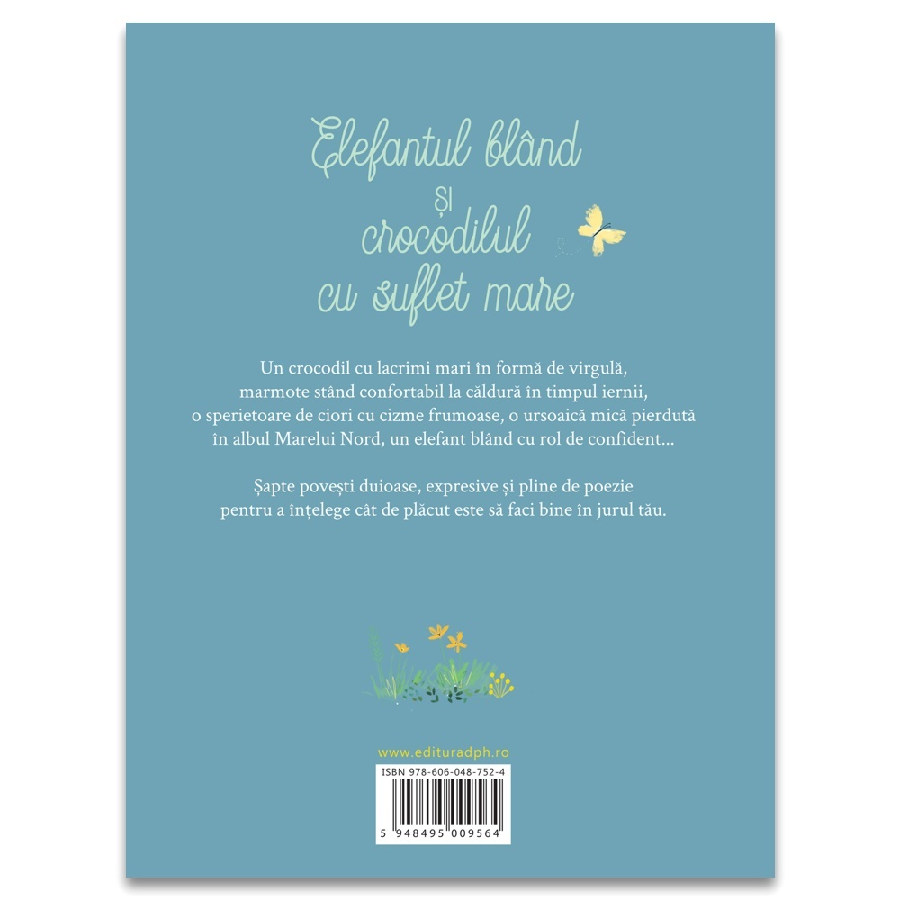 Elefantul bland si crocodilul cu suflet mare - imagine 2