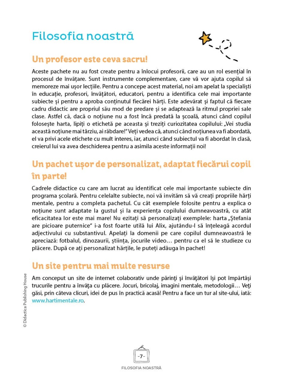 Invat usor la Franceza: 50 de harti mentale - Volumul II - Cls. a III-a, a IV-a, a V-a - imagine 5