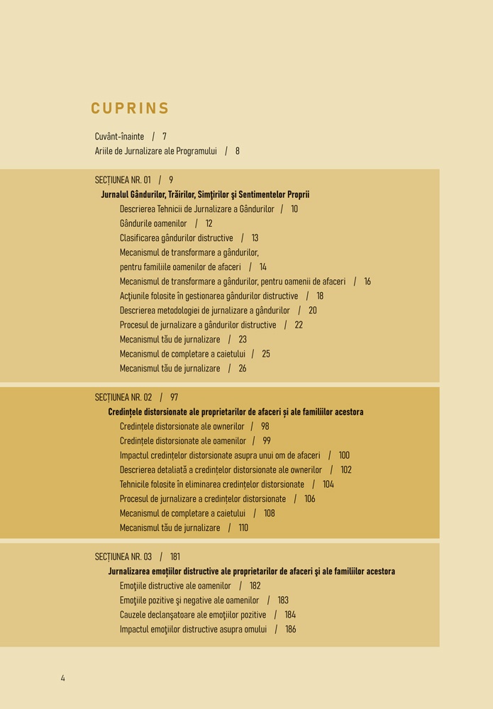 Jurnalizarea gândurilor, trãirilor, simturilor si sentimentelor liderilor - imagine 4